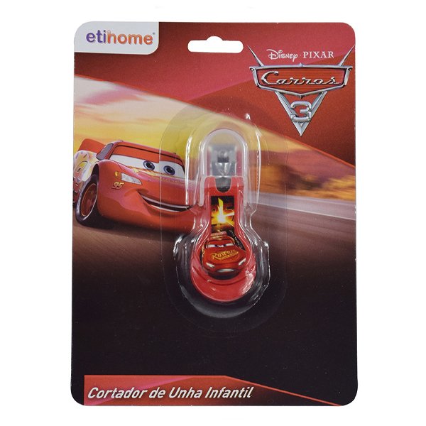 Cortador de Unha Infantil com Capa Carros - Etihome