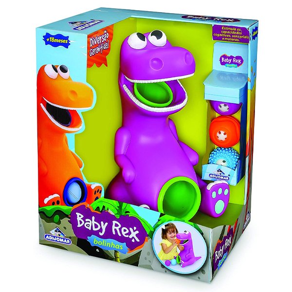Baby Rex Bolinhas - Adijomar - Roxo