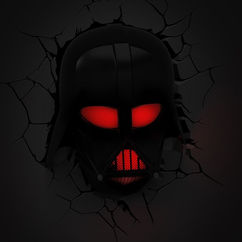 Luminária 3D Light Fx Star Wars Darth Vader - Beek