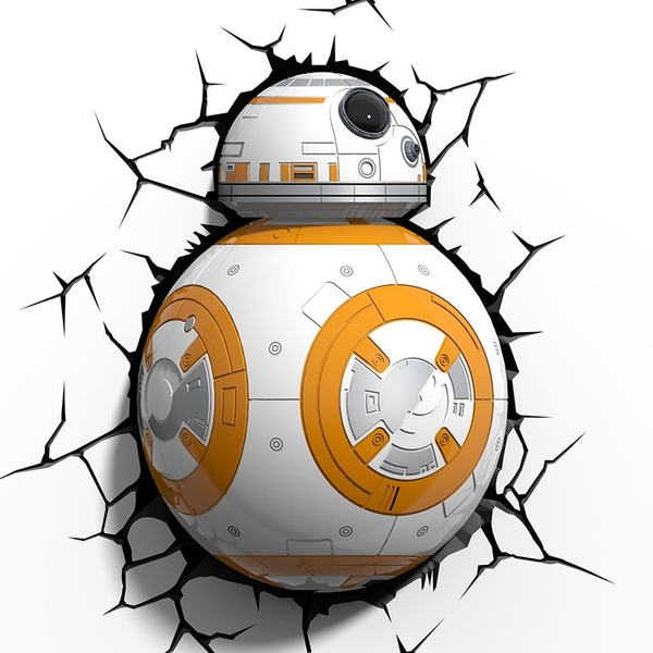 Luminária 3D Light Fx Star Wars BB8 - Beek