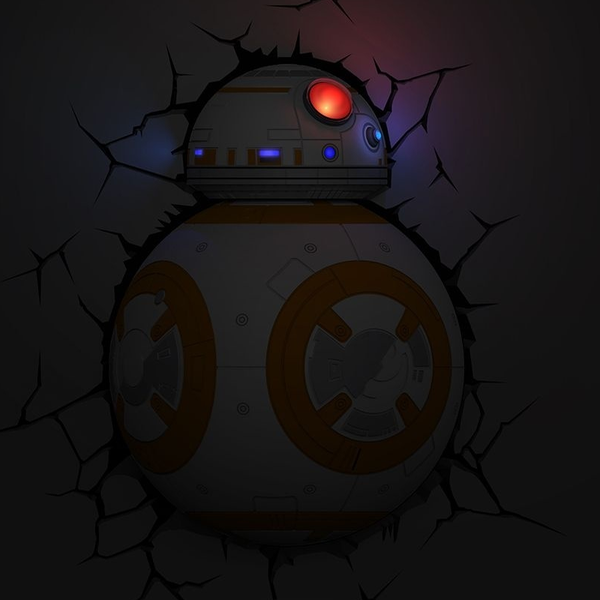 Luminária 3D Light Fx Star Wars BB8 - Beek