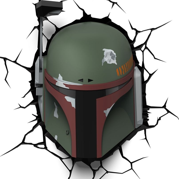 Luminária 3D Light Fx Star Wars Boba Fett  - Beek