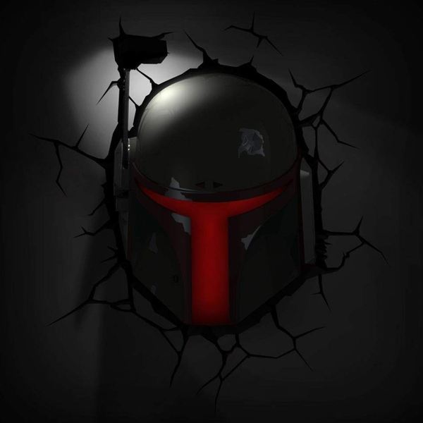 Luminária 3D Light Fx Star Wars Boba Fett  - Beek
