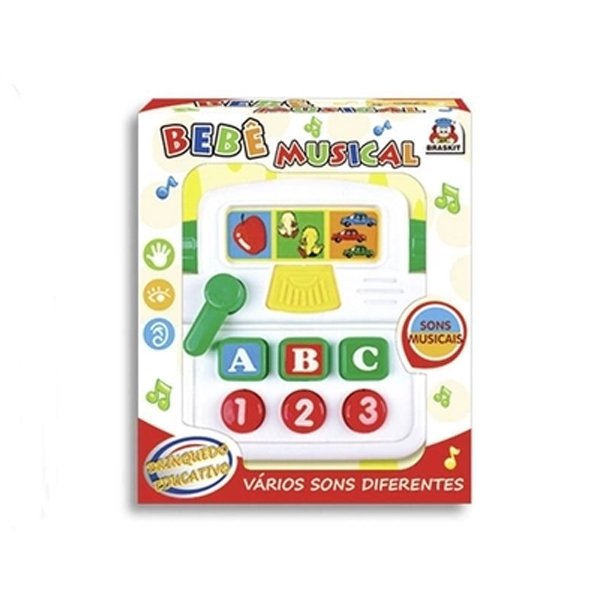 Brinquedo Bebê Musical Game - Braskit
