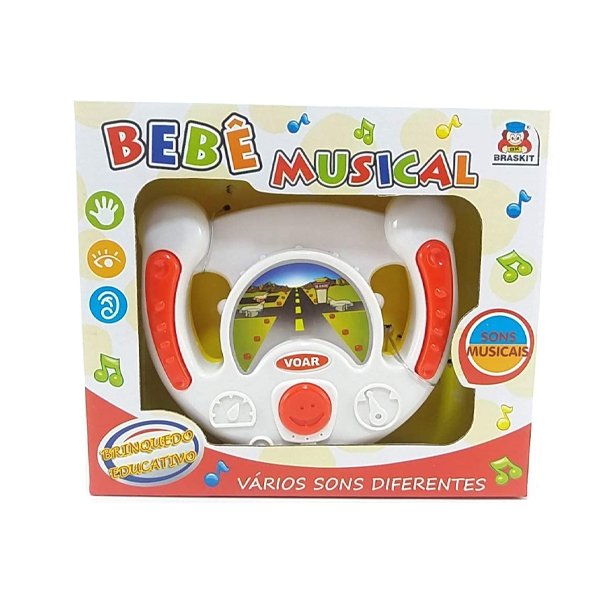 Brinquedo Bebê Musical Comando - Braskit