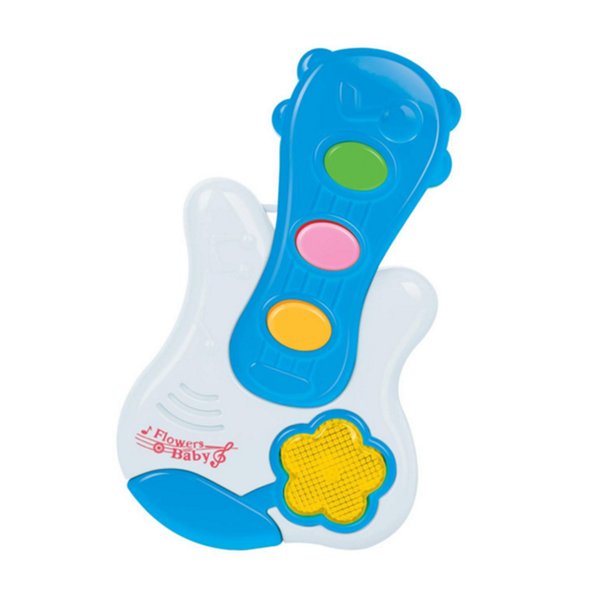 Coleção Baby Music Mini Guitarra - Coloria - Azul