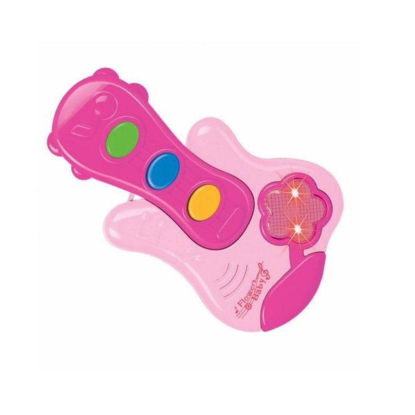 Coleção Baby Music Mini Guitarra - Coloria - Rosa