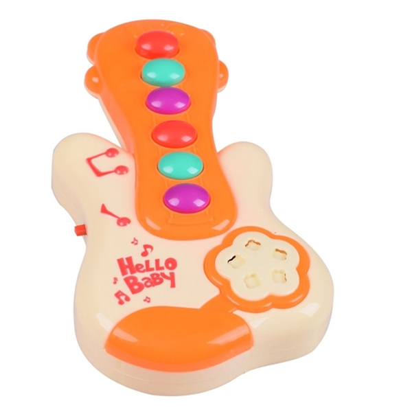 Guitarra Musical - Coloria - Laranja
