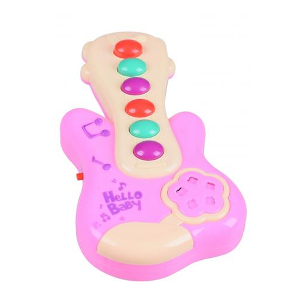 Guitarra Musical - Coloria - Rosa