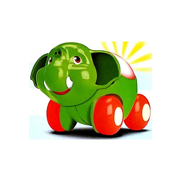 Bichinho Diver For Baby Som e Luz Elefante - Divertoys