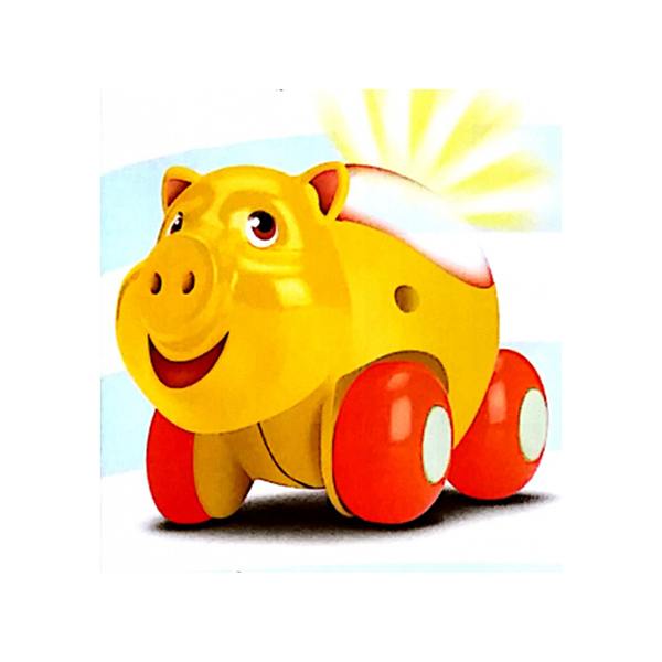 Bichinho Diver For Baby Som e Luz Porquinho - Divertoys
