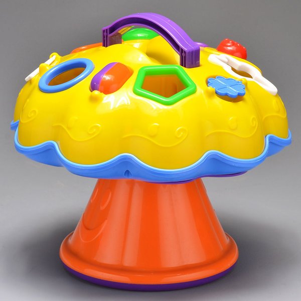 Cogumelo De Atividades Com Blocos Diver For Baby - Divertoys