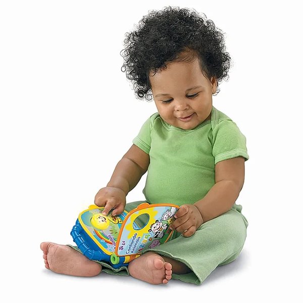 Livrinho Musical Contando Animais - Fisher Price