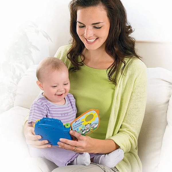 Livrinho Musical Contando Animais - Fisher Price