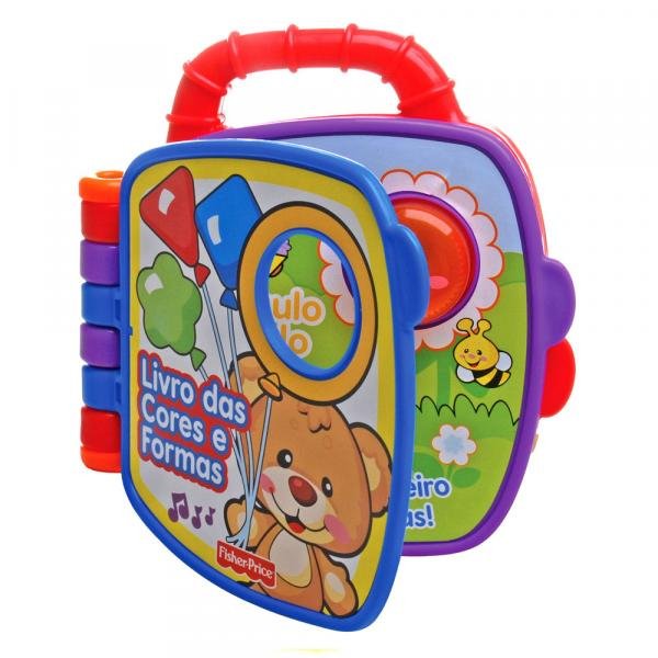 Livrinho Musical Livro das Cores e Formas - Fisher Price