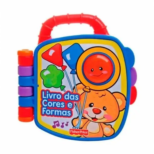Livrinho Musical Livro das Cores e Formas - Fisher Price
