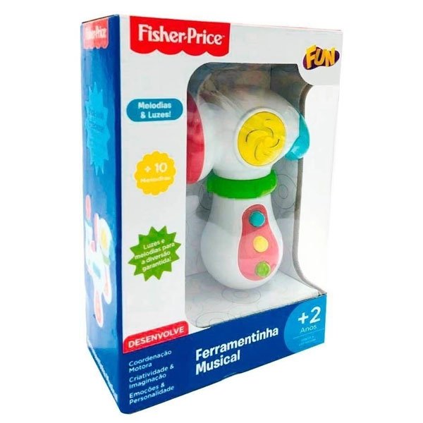 Brinquedo Ferramentinha Musical Martelinho - Fisher Price