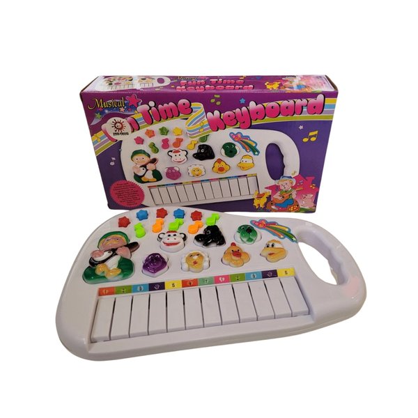 Teclado Musical Infantil Animais da Fazenda - Jmd Toys