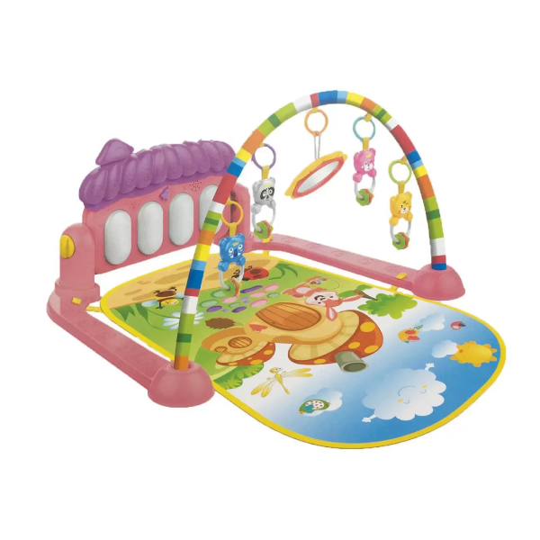 Tapete De Atividades Ginásio Musical - Kitstar - Rosa