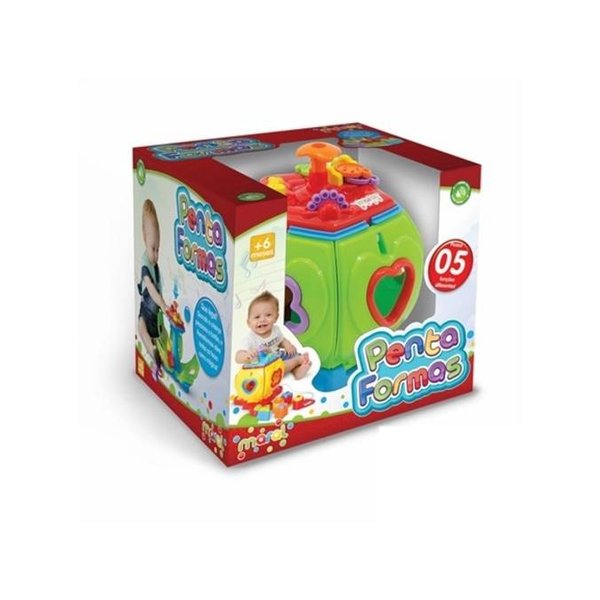 Brinquedo Infantil Penta Formas Com Som - Maral