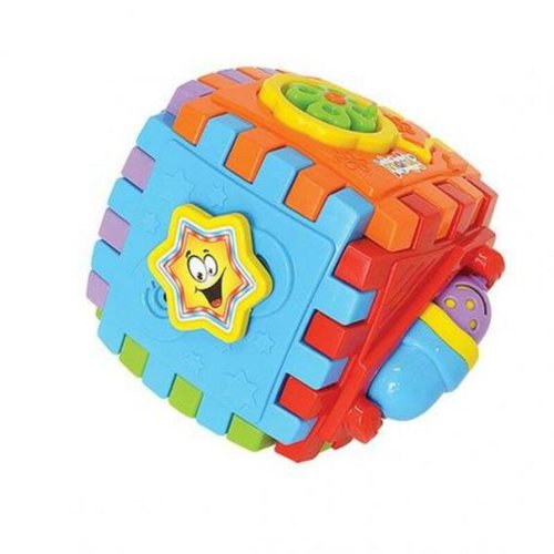 Brinquedo Para Bebê Smart Cube Com Som - Maral
