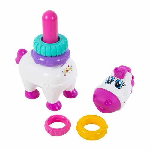 Baby Pony Brinquedo Infantil Empilhável com Som - Maral