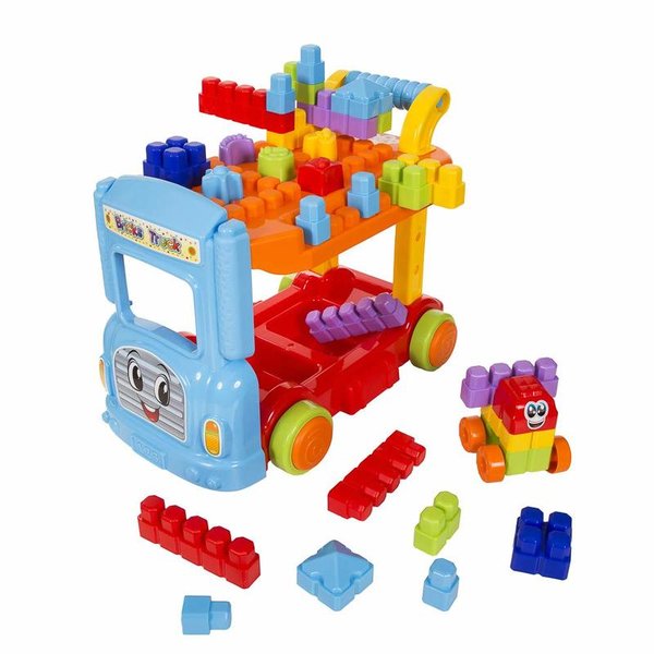 Caminhão Com Blocos De Montar Bricks Truck 33 Peças - Maral