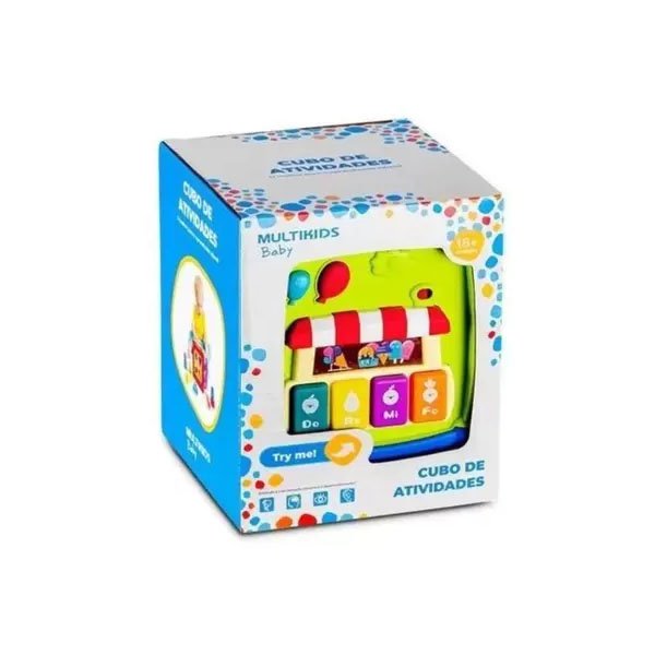 Cubo de Atividades Baby - Multikids