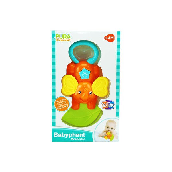 Chocalho Mordedor Babyphant - Pura Diversão