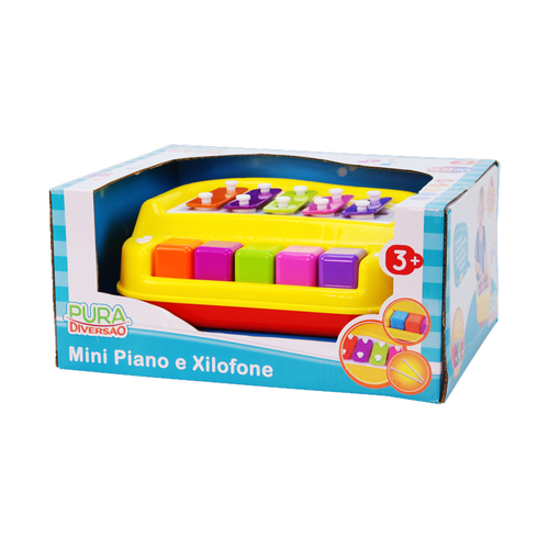 Mini Piano Xilofone Galinha Pintadinha - Pura Diversão