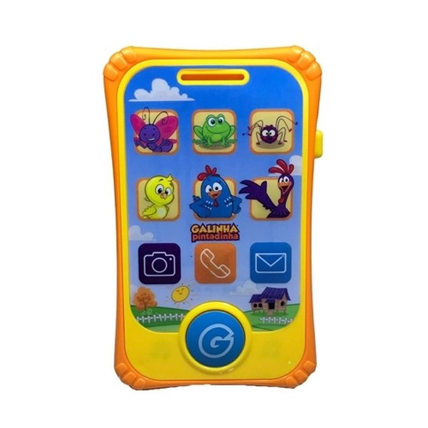 Meu Primeiro Baby Phone Galinha Pintadinha - Pura Diversão