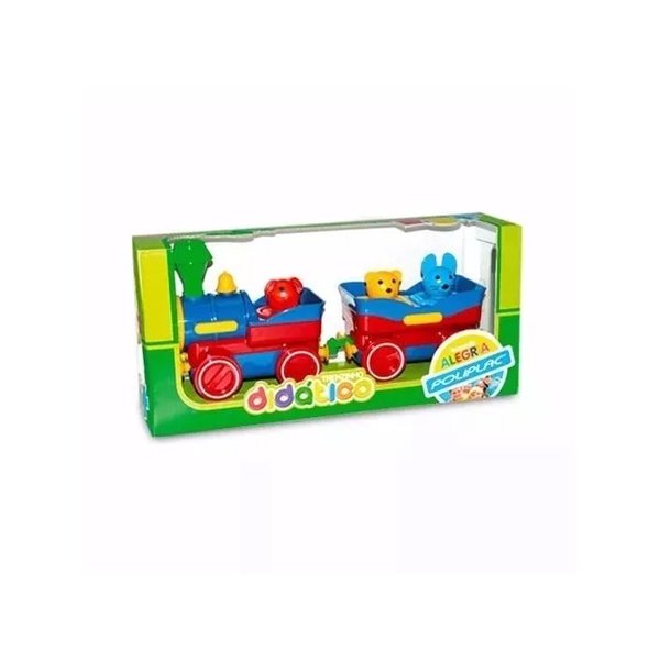 Trenzinho Didático Colorido - Poliplac