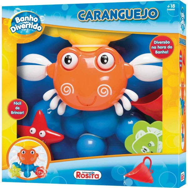Banho Divertido Caranguejo - Rosita