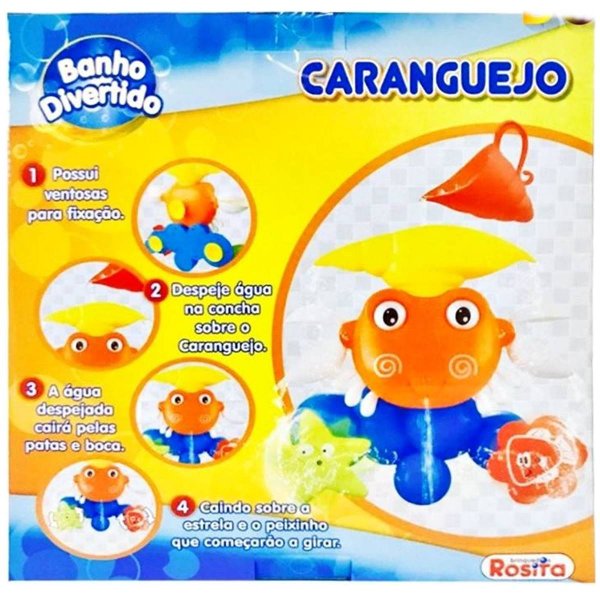 Banho Divertido Caranguejo - Rosita
