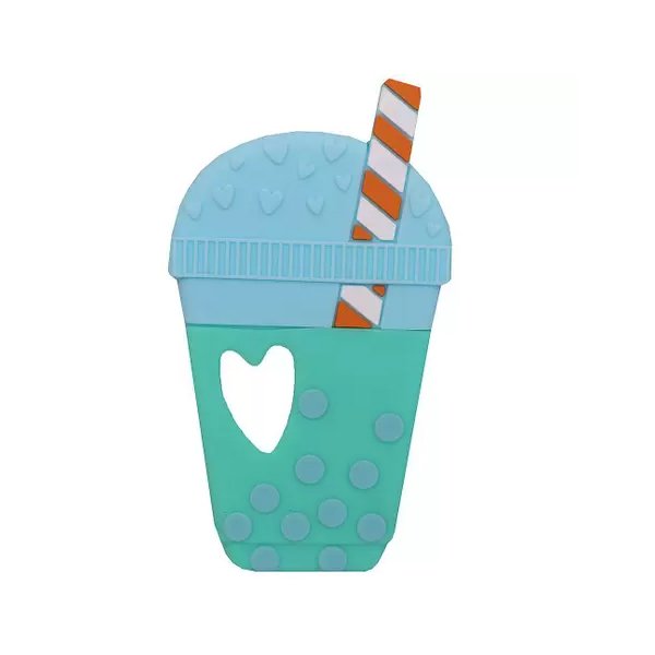 Mordedor de Silicone Azul Milk Shake - Unik