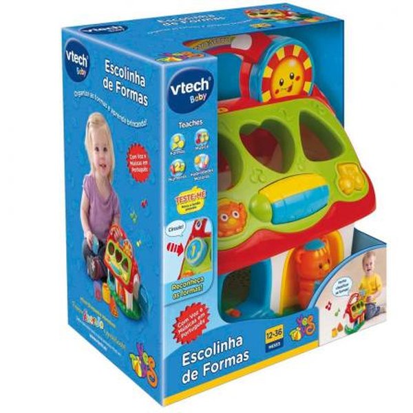 Casinha de Atividades Escolinha de Formas - Vtech