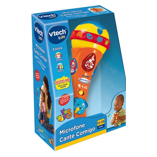 Microfone Infantil Cante Comigo - Vtech