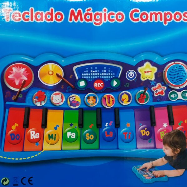 Teclado Mágico Compositor Com Luz E Som - Winfun