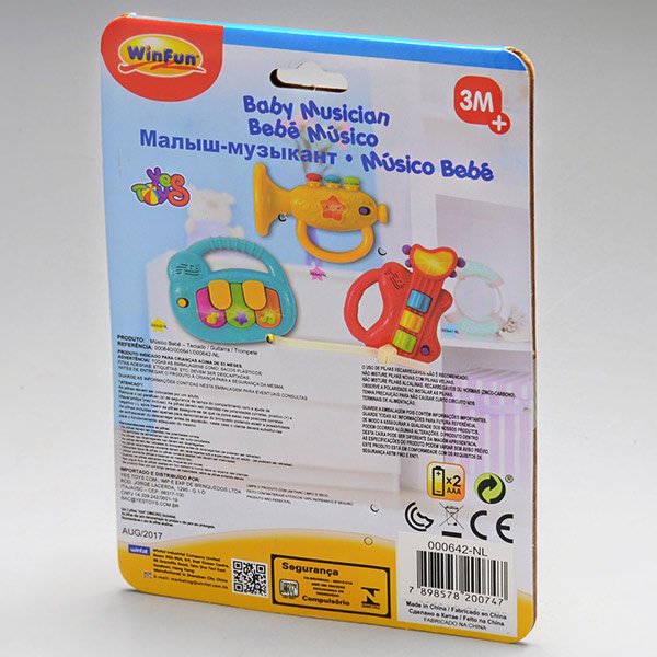 Trompete Músico Bebê - Winfun