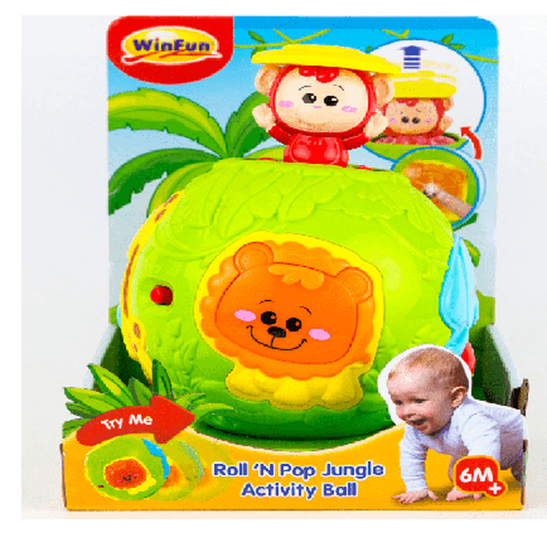 Bola De Atividades Amiguinhos Da Selva - WinFun