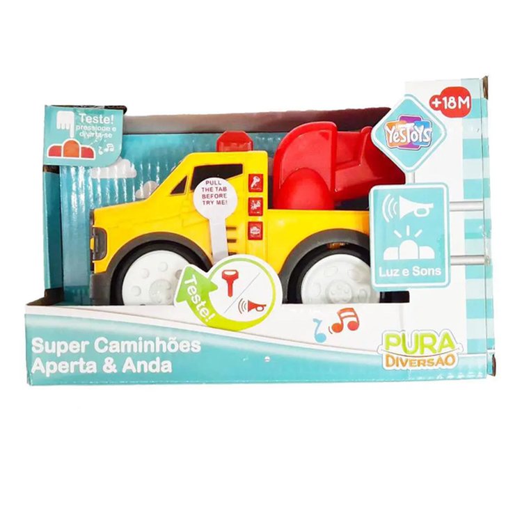 Brinquedo Infantil - Caminhão Baby Construtor - Sortido - Winfun -  superlegalbrinquedos