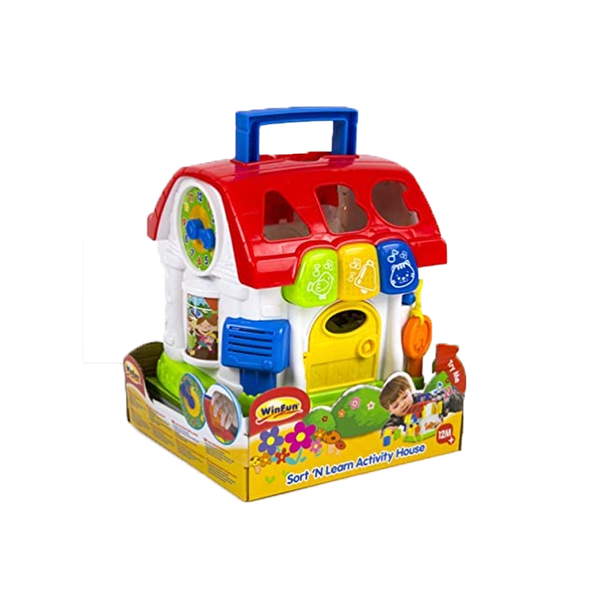 Casinha de Atividades - Formas e Encaixes - Winfun