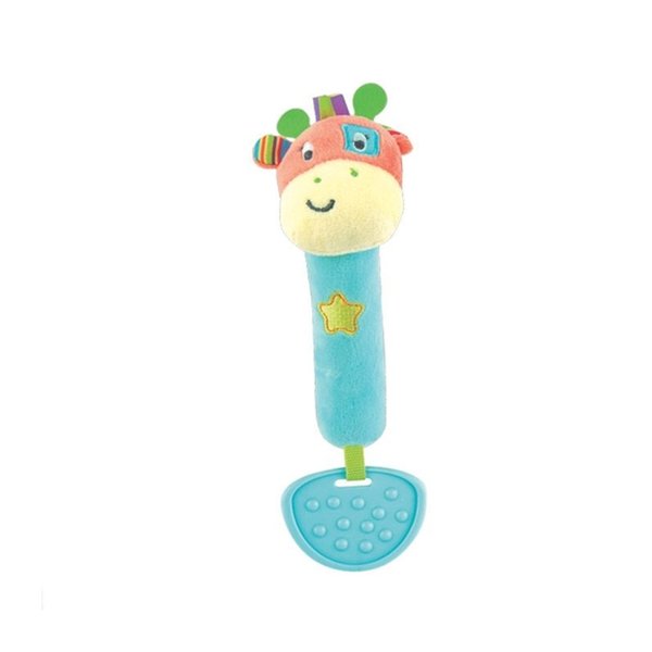 Mordedor Chocalho Amigos Animais Girafa - Winfun
