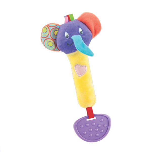 Mordedor Chocalho Amigos Animais Elefante - Winfun