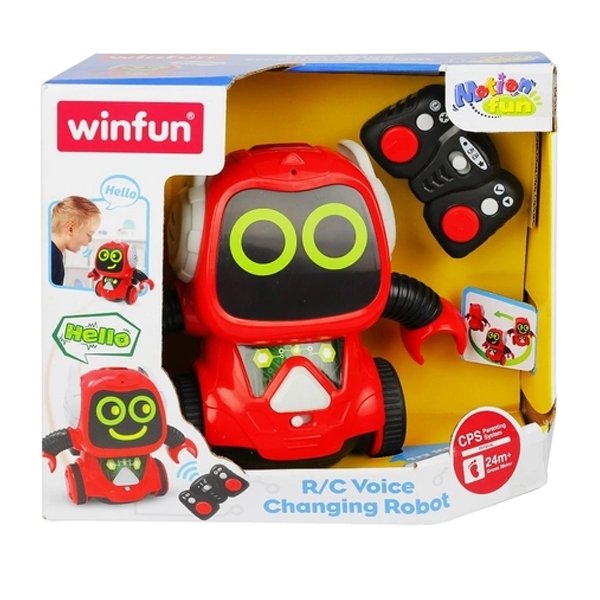Robozinho Interativo Bilíngue com Controle Remoto - Winfun