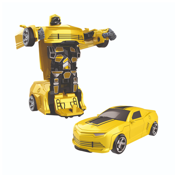 Carro Robô Colisium - Coloria - Amarelo