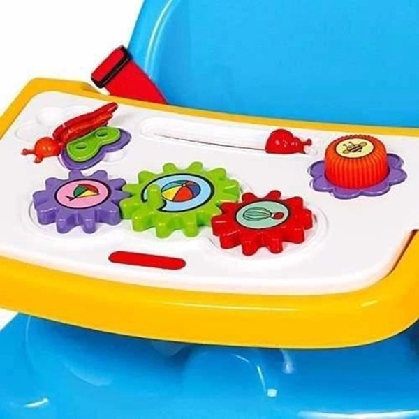 Cadeira Infantil 2 Em 1 Didática E Alimentação - Poliplac - Azul