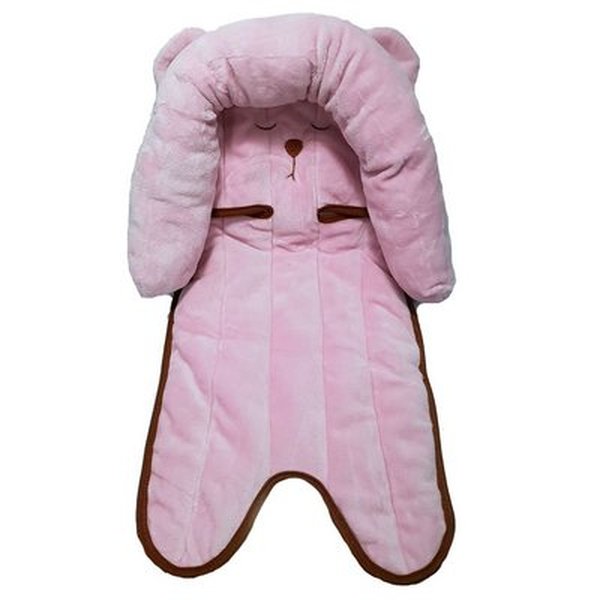 Suporte para cabeça de bebê Ursinho - KitStar - Rosa