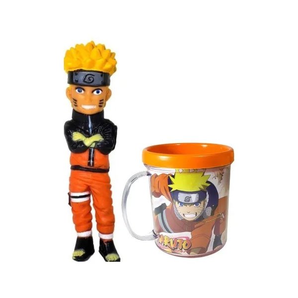 Caneca Naruto com Boneco - Ifcat