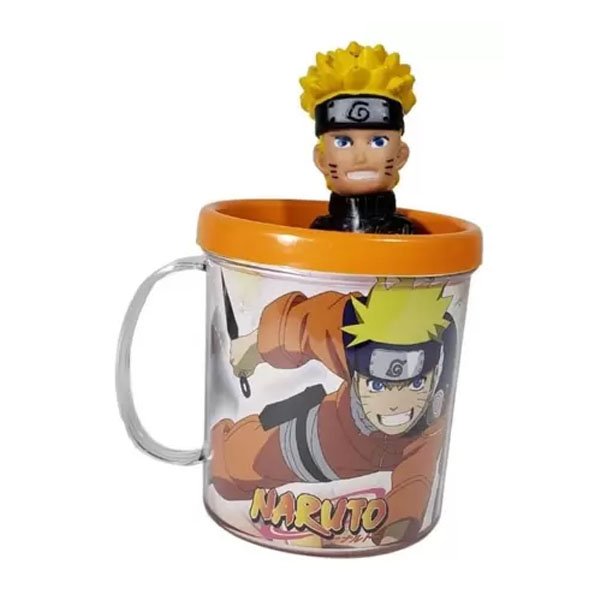 Caneca Naruto com Boneco - Ifcat